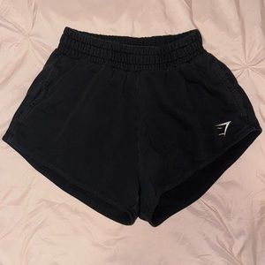 Gymshark Women’s Black Sweatshorts